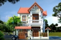 Tư vấn thiết kế biệt thự 2 tầng trên diện tích 7x13.5m