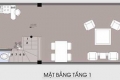 THIẾT KẾ NHÀ NHỎ 35M2 HAI MẶT TIỀN